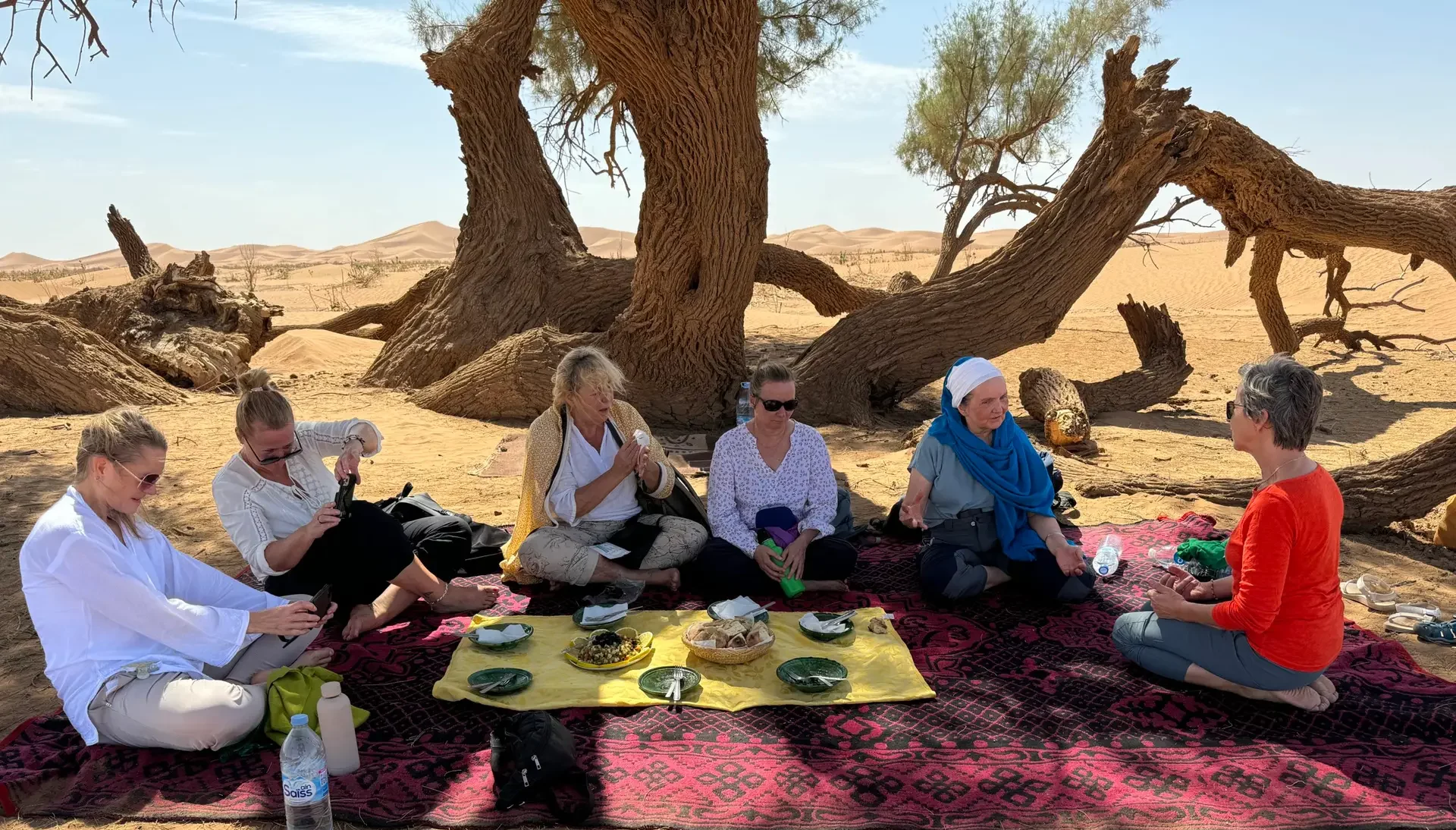 Trekking in Morcco desert