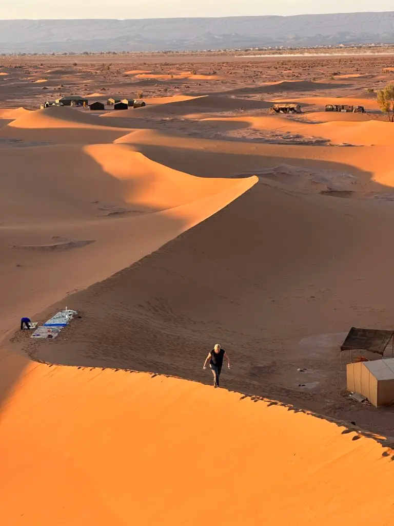 Erg Chegaga desert in Morocco