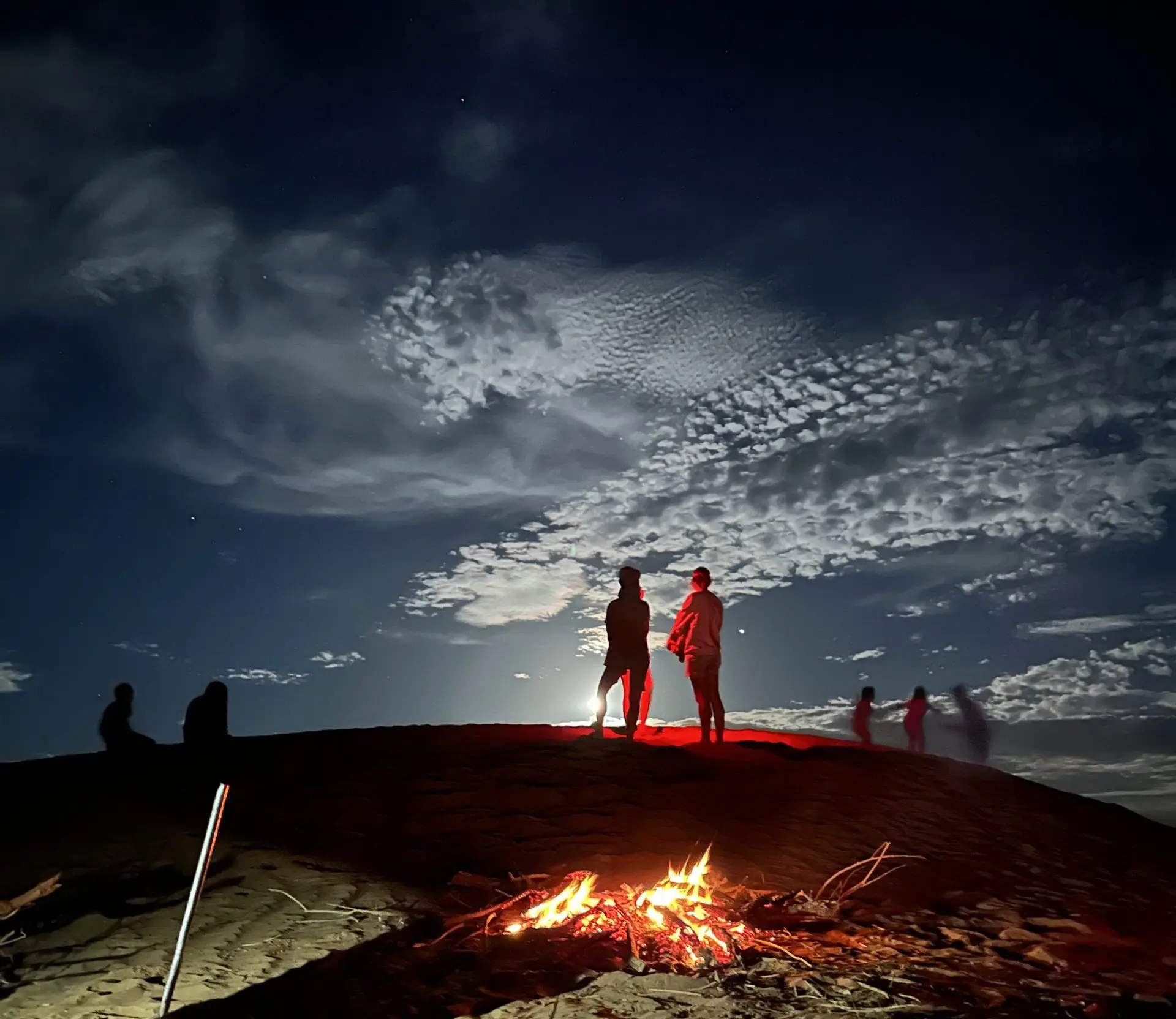 Nightsky in Morocco Desert